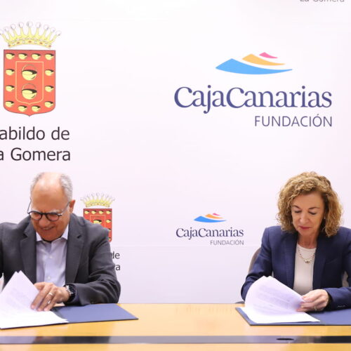 La Fundación CajaCanarias y el Cabildo de La Gomera dan a conocer el patrimonio natural de la isla entre la comunidad escolar