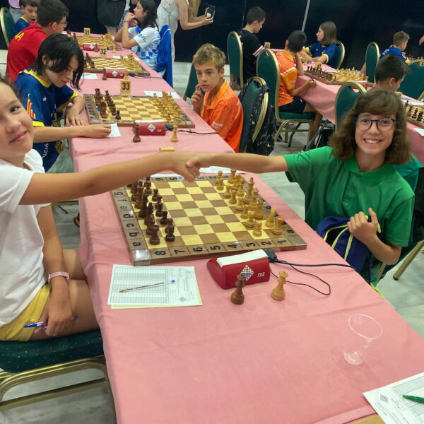 Ekaterina Kozlova, campeona de España sub 12 de ajedrez
