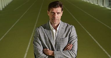 Raúl Chapado, presidente de la Real Federación Española de Atletismo