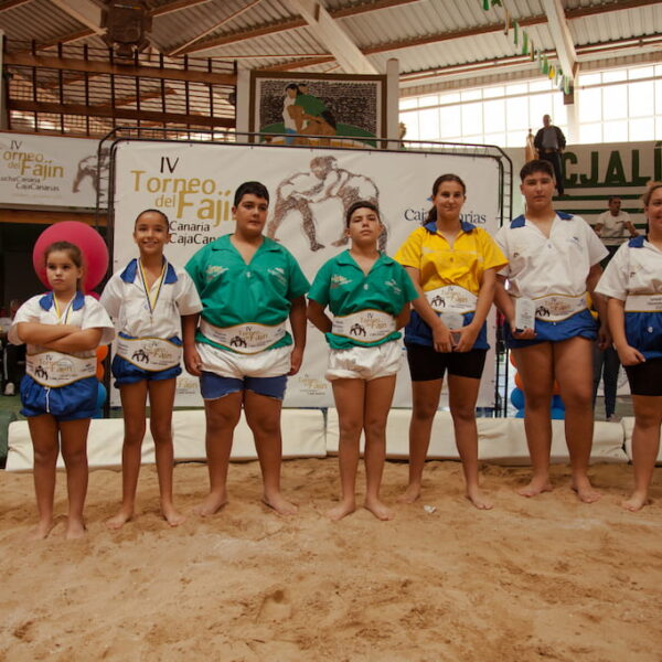 El IV Torneo del Fajín de Lucha Canaria Fundación CajaCanarias ya conoce a sus ganadores y ganadoras