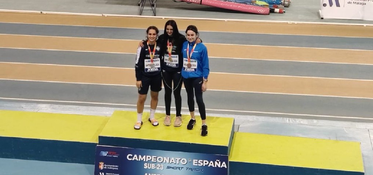 Samira Zarhloul y Lucía Curbelo, campeona y subcampeona del Nacional Sub23 de pista cubierta 2024