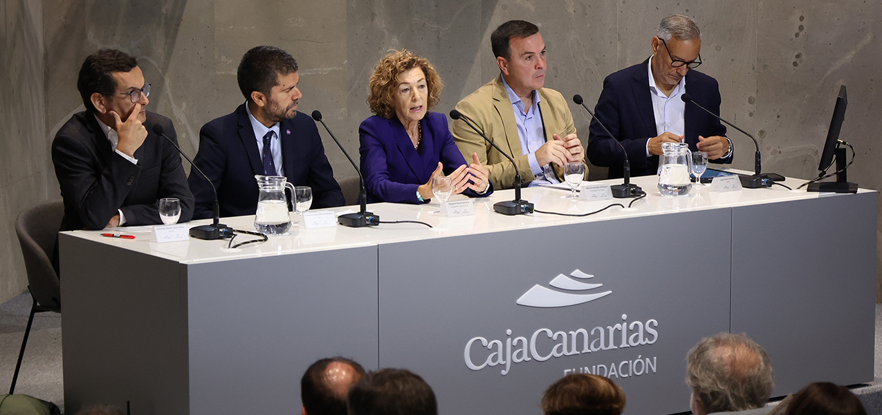 La Fundación CajaCanarias y la Fundación “la Caixa” analizan el presente y el futuro de la innovación y la investigación en Canarias