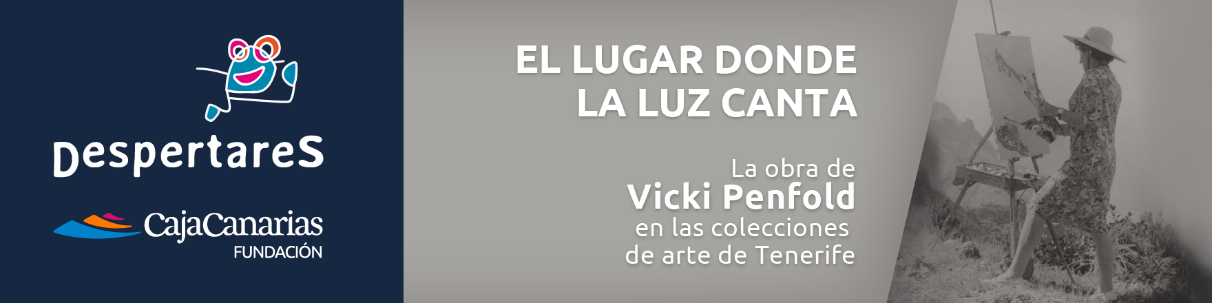 "El lugar donde la luz canta" - La obra de Vicki Penfold en las colecciones de arte de Tenerife