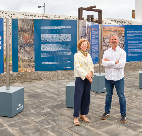 Exposición Escrito en piedra en el Espacio Cultural de Garachico