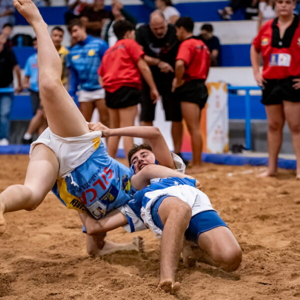 Final del V Torneo del Fajín de Lucha Canaria Fundación CajaCanarias