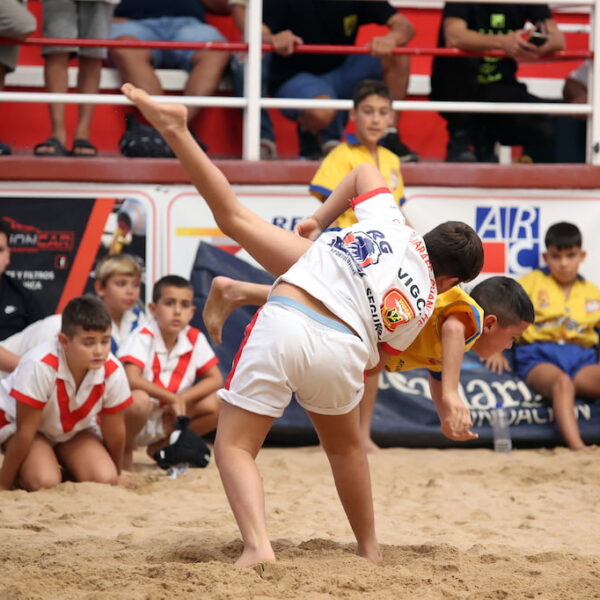 Final del V Torneo del Fajín de Lucha Canaria Fundación CajaCanarias