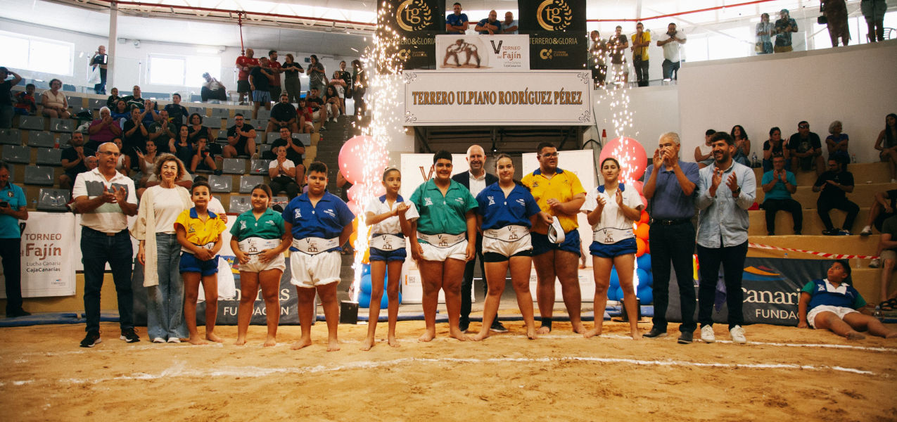 V Torneo del Fajín de Lucha Canaria Fundación CajaCanarias