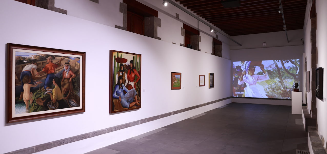 La Fundación CajaCanarias inaugura la exposición Raíces. Colección de Arte CajaCanarias en su Espacio Cultural de Garachico