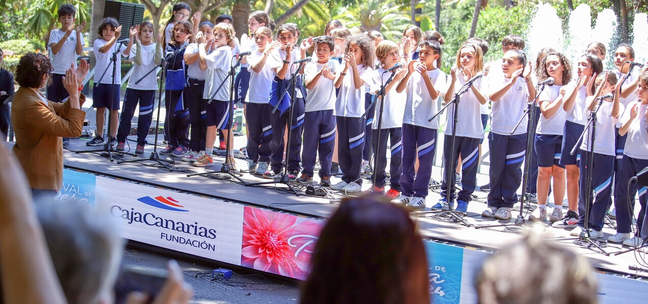'PRIMAVERA EN LA FUNDACIÓN' CAJACANARIAS CELEBRA UN ENCUENTRO DE CORALES INFANTILES